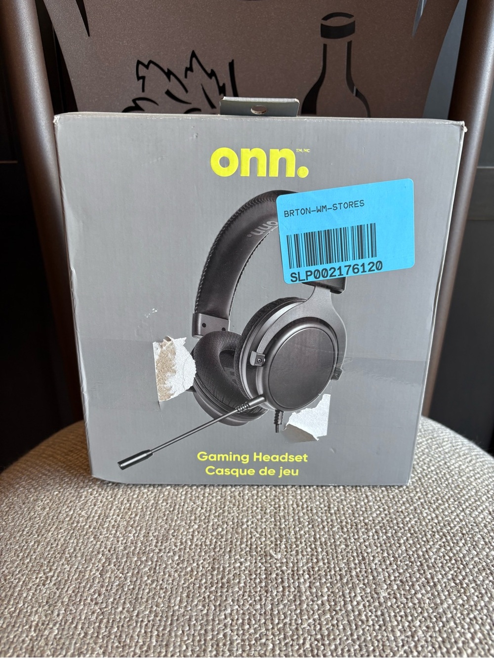 Onn. Wired Gaming Headset with Boom Microphone - Excellent Conditon
